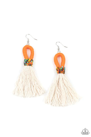 The Dustup Orange Earring