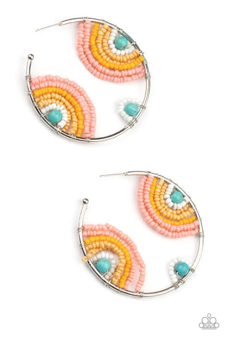 Rainbow Horizons Multi Hoop Earring