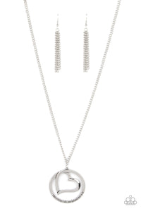 Paparazzi-Positively Perfect - Silver Necklace