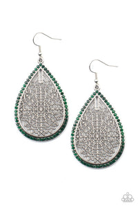 Fleur de Fantasy Green Earring