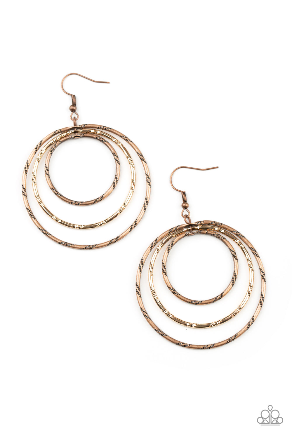 Paparazzi-Vintage Vertigo - Multi Earring