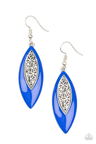 Venetian Vanity Blue Earring