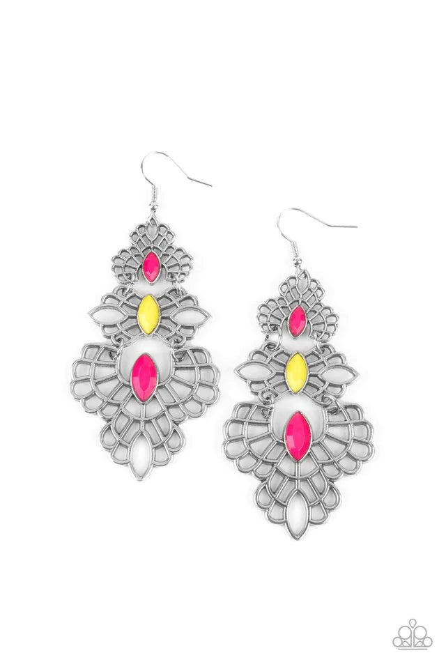 Flamboyant Frills Multi Earring