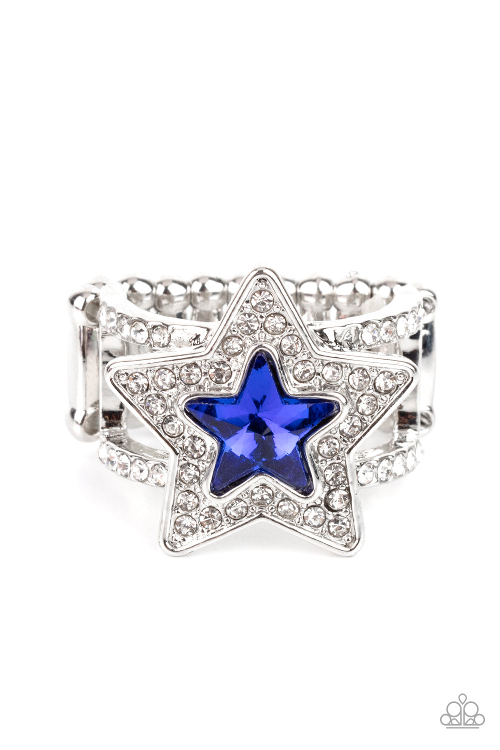 Paparazzi-One Nation Under Sparkle - Blue Ring
