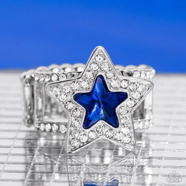 Paparazzi-One Nation Under Sparkle - Blue Ring