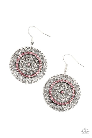 Fairytale Finale Pink Earring
