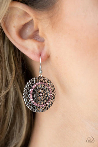 Fairytale Finale Pink Earring