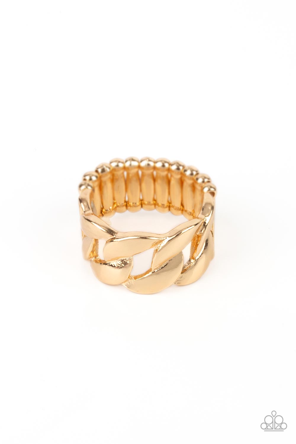 Paparazzi-Industrial Insider - Gold Ring