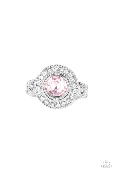 Paparazzi-Targeted Timelessness - Pink Ring