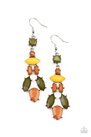 Paparazzi-Visually Vivacious - Multi Earring