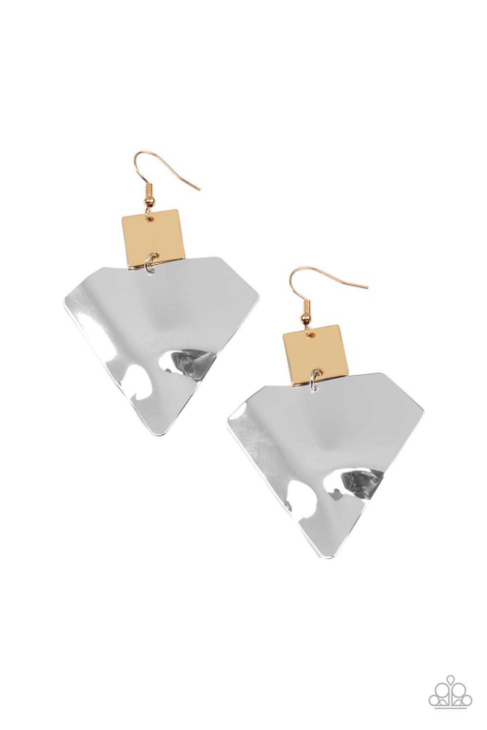 Paparazzi-Deceivingly Deco - Multi Earring