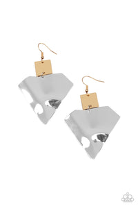 Paparazzi-Deceivingly Deco - Multi Earring