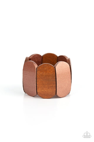 Paparazzi-Natural Nirvana - Copper Bracelet