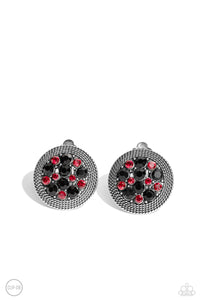 Paparazzi-Stellar Status - Multi Clip-On Earrings