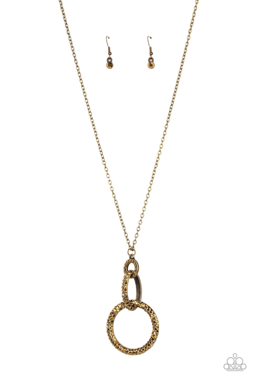 Paparazzi-Radiant Ringleader - Brass Necklace