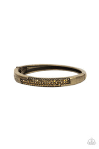 Paparazzi-Chart-Topping Twinkle - Brass Bracelet