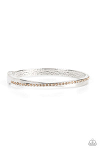 Paparazzi-Palace Penthouse - Brown Bracelet