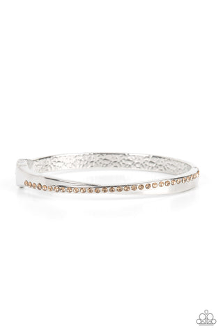 Paparazzi-Palace Penthouse - Brown Bracelet