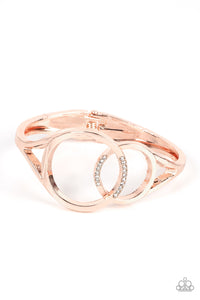 Paparazzi-Scope of Expertise - Rose Gold Bracelet