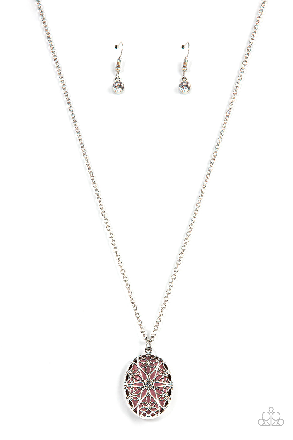 Paparazzi-Venice Vacation - Pink Necklace