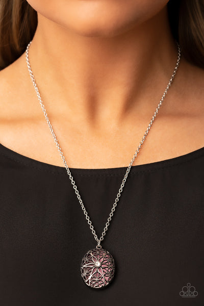 Paparazzi-Venice Vacation - Pink Necklace