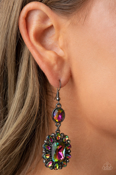 Paparazzi-Capriciously Cosmopolitan - Multi Earring
