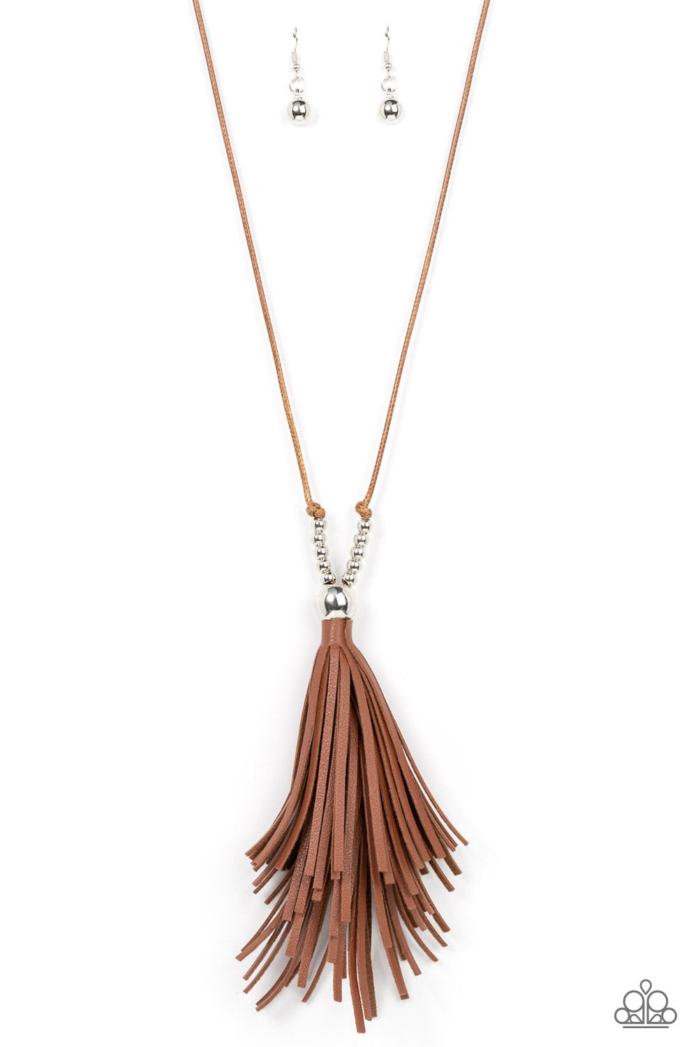 Paparazzi-A Clean Sweep - Brown Necklace