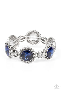Paparazzi-Palace Property - Blue Bracelet
