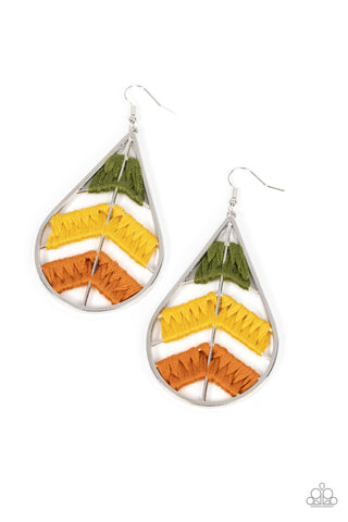 Paparazzi-Nice Threads - Multi Earring