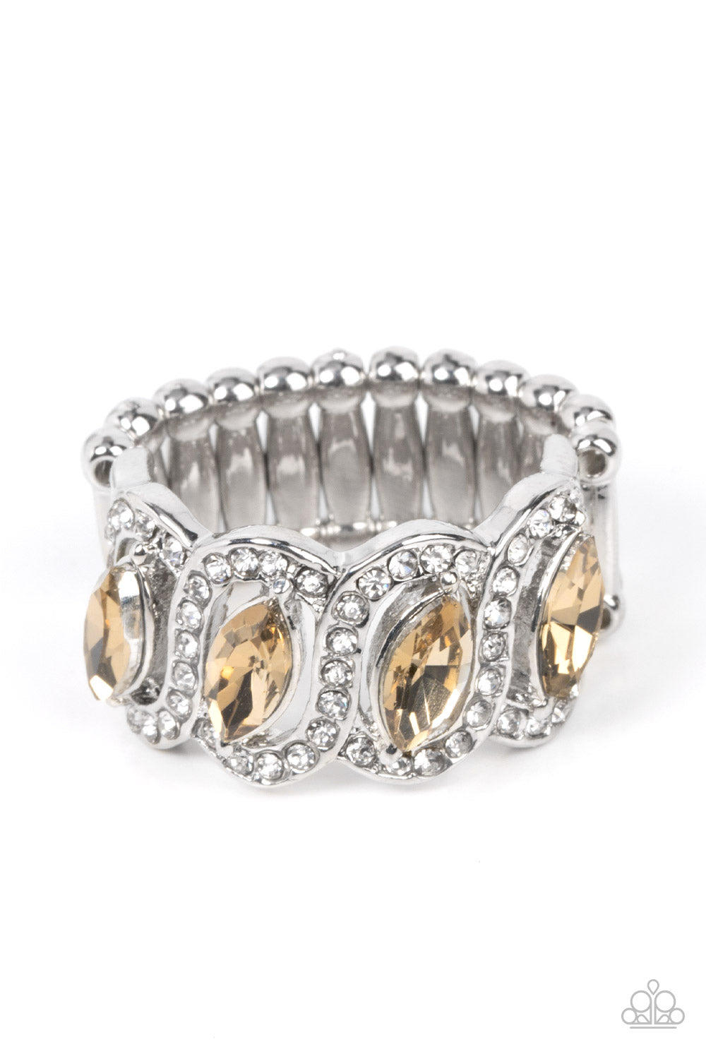 Paparazzi Staggering Sparkle - Brown Ring