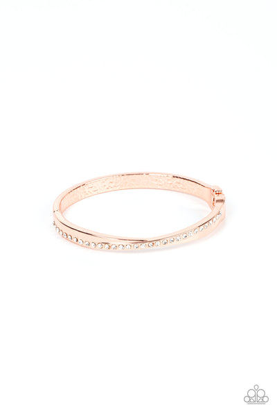 Paparazzi-Palace Penthouse - Copper Bracelet
