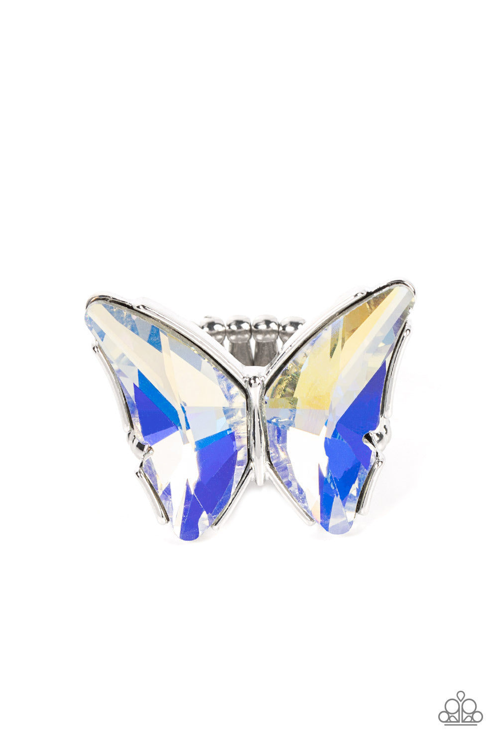 Paparazzi-Fluorescent Flutter - Multi Ring