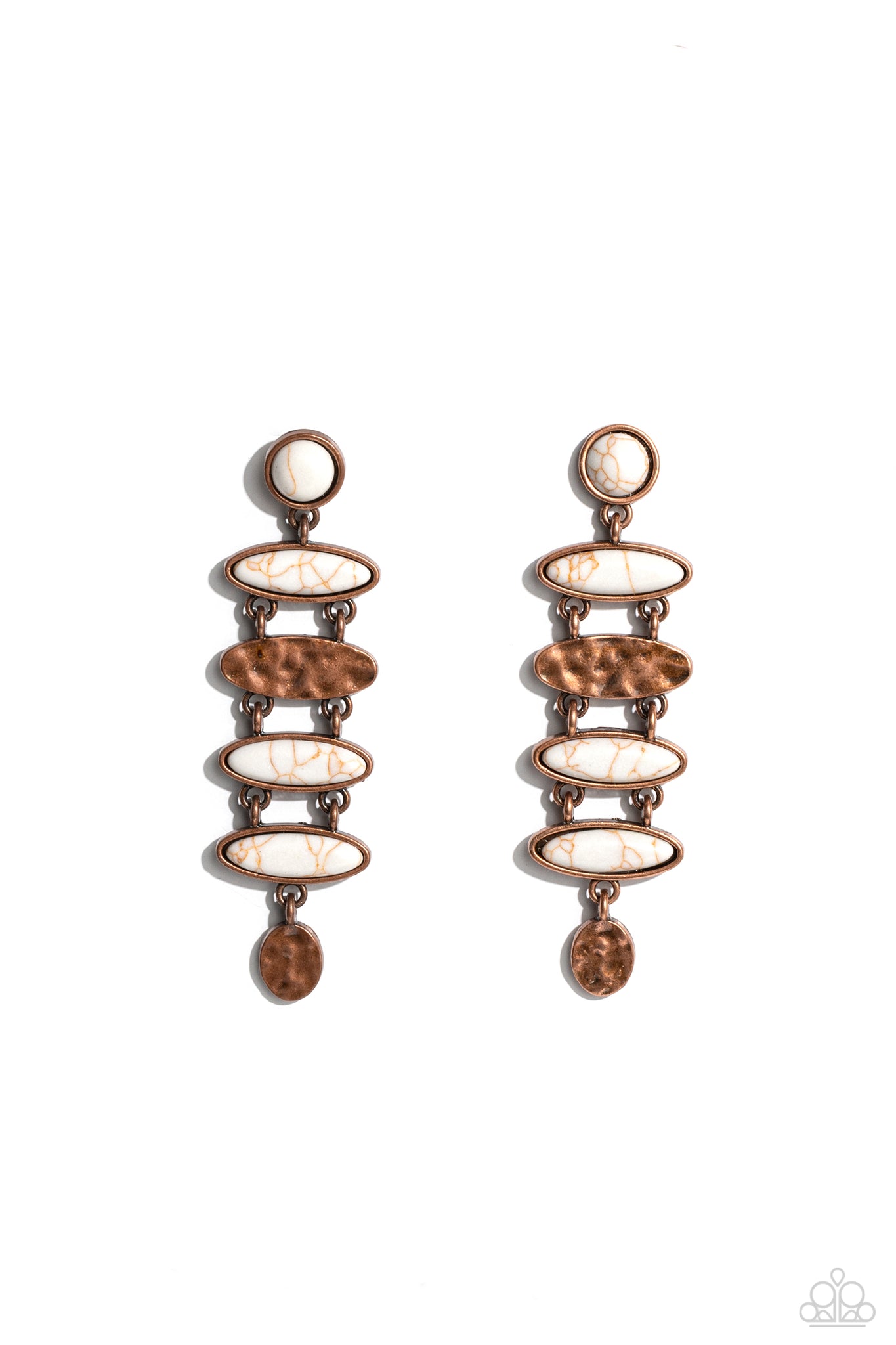 Paparazzi-Rustic Reverie - Copper Earring