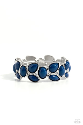 Paparazzi-Gondola Groves - Blue Bracelet