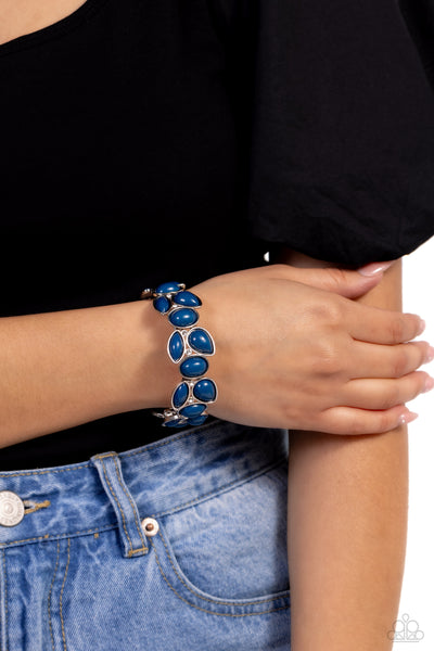 Paparazzi-Gondola Groves - Blue Bracelet