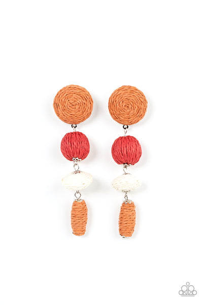 Paparazzi-Twine Tango - Multi Earring