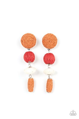 Paparazzi-Twine Tango - Multi Earring