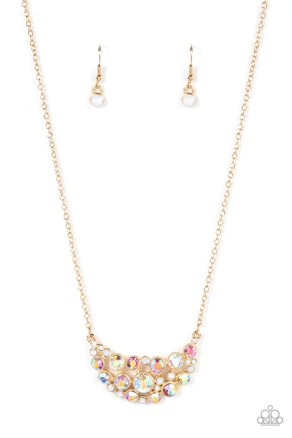 Paparazzi-Effervescently Divine - Gold Necklace
