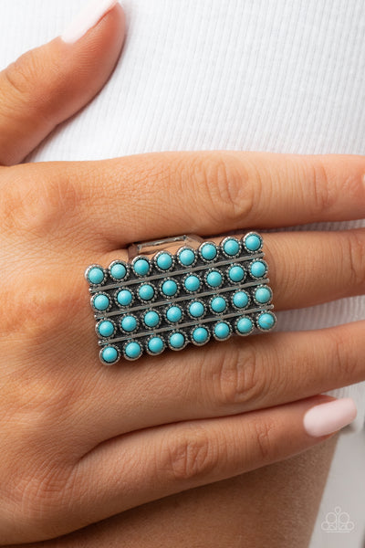 Paparazzi-Pack Your SADDLEBAGS - Blue Ring