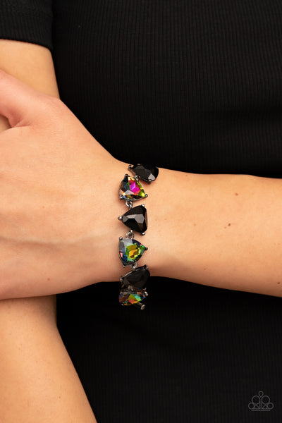 Paparazzi-Pumped up Prisms - Multi Bracelet