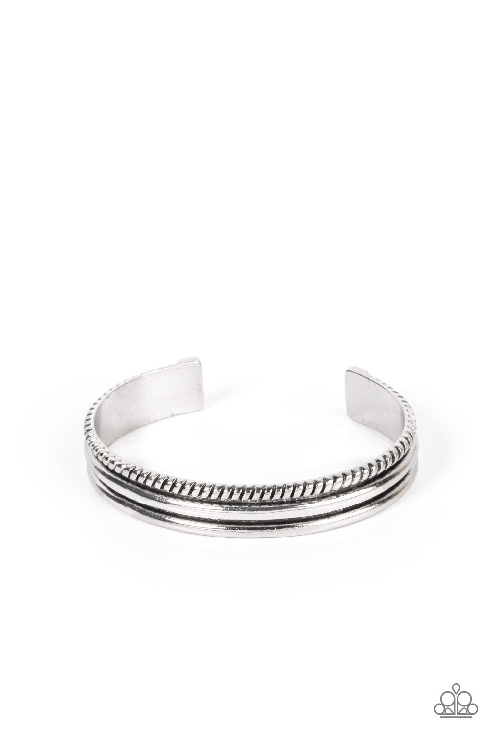 Paparazzi-Southern Spurs - Silver Bracelet