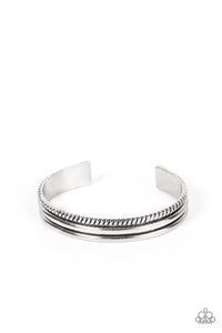 Paparazzi-Southern Spurs - Silver Bracelet