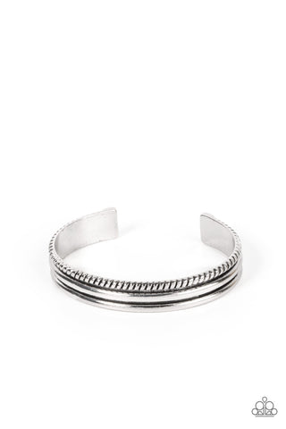 Paparazzi-Southern Spurs - Silver Bracelet