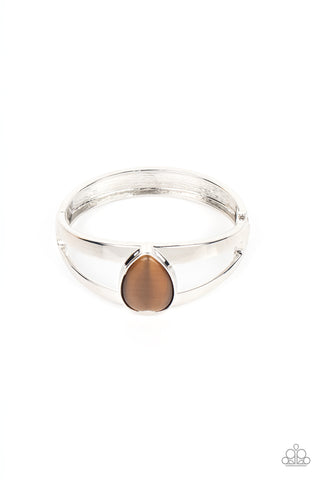 Paparazzi-Enhanced Enchantment - Brown Bracelet