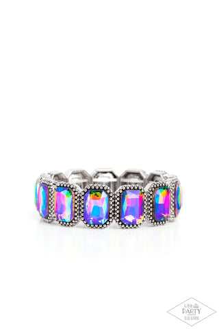 Paparazzi-Studded Smolder - Multi Bracelet