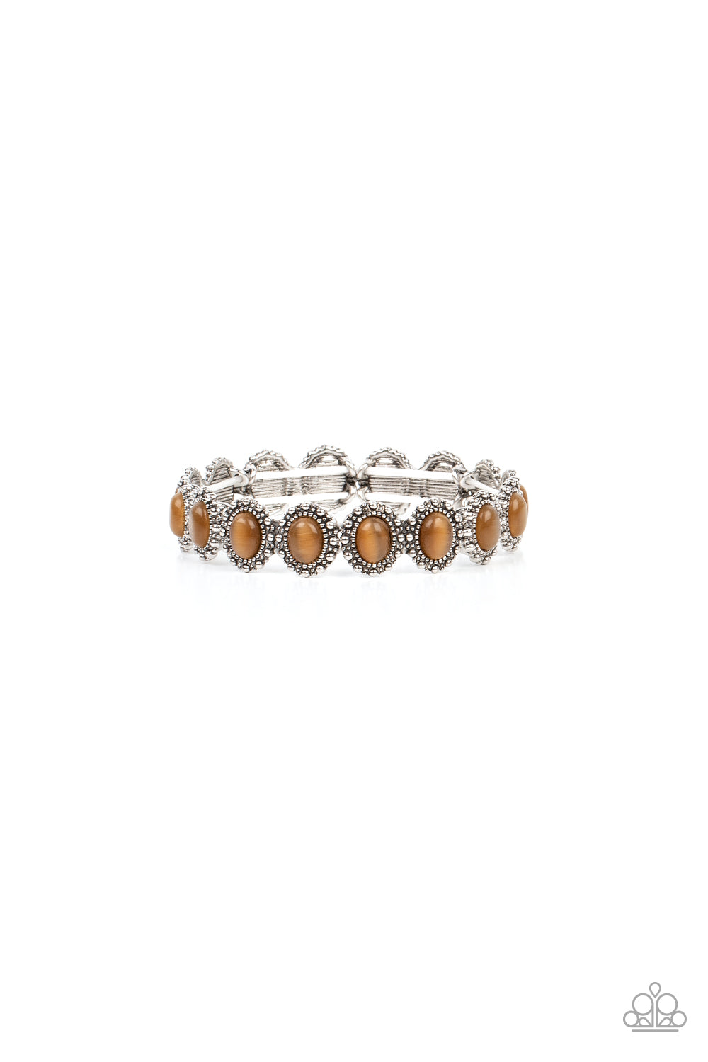 Paparazzi-Sweet Oblivion - Brown Bracelet