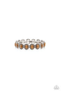 Paparazzi-Sweet Oblivion - Brown Bracelet