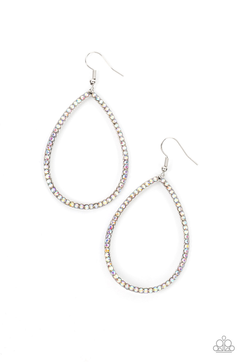 Paparazzi-Black Tie Optional - Multi Earring