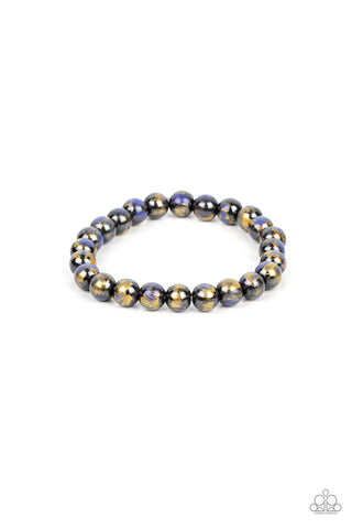 Paparazzi-Astro Artistry - Blue Bracelet