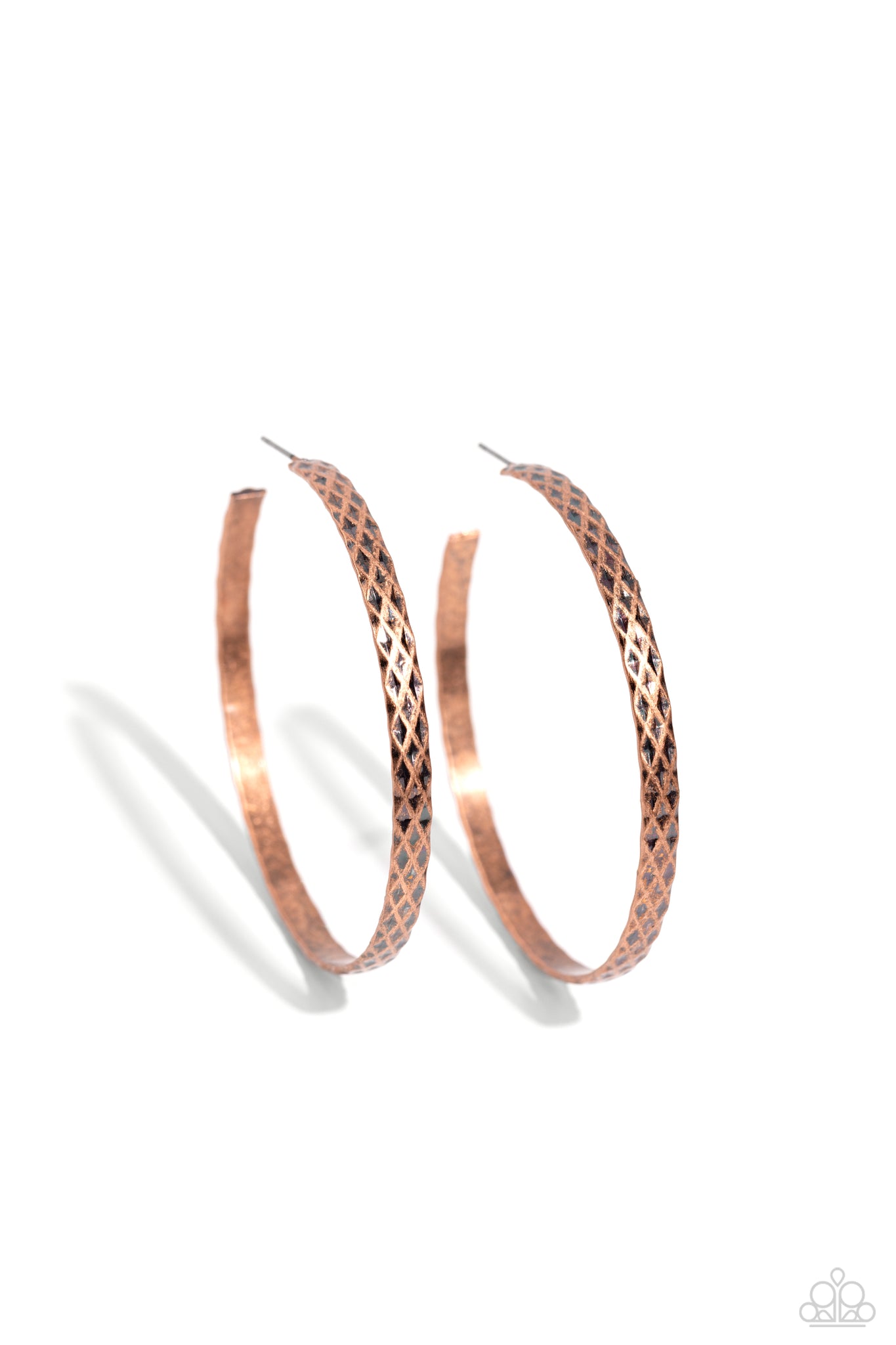 Paparazzi-HOOP-De-Do - Copper Earring